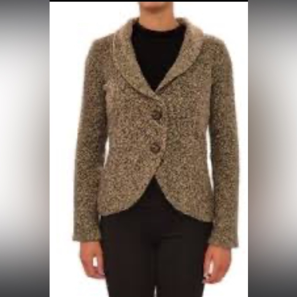 Cabi Marled Button Jacket size S
